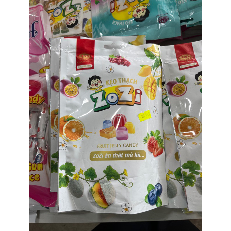 Kẹo thạch Zozi dài vị hoa quả 300g