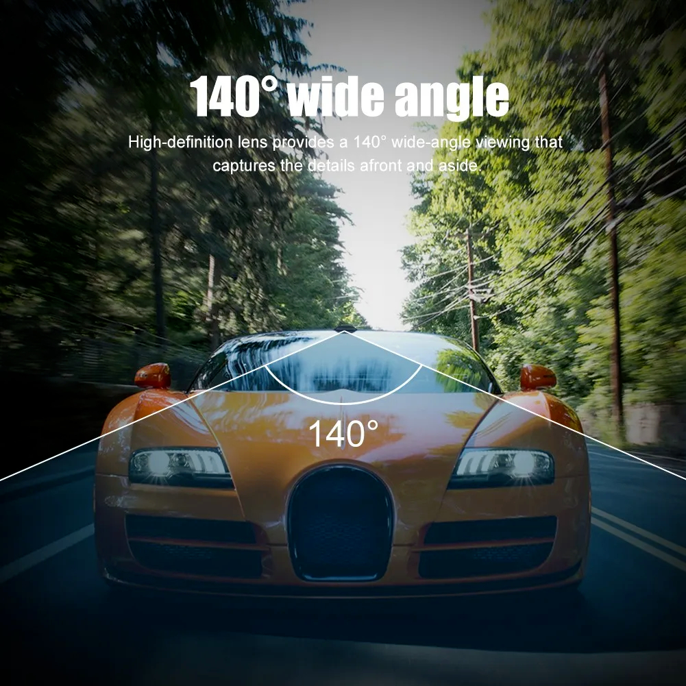 Camera Hành Trình 1080P 3 Mắt S10 Cho Ô Tô