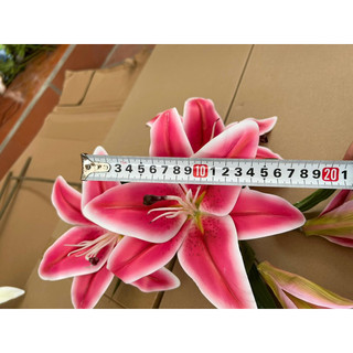hoa ly giả cao cấp ly 5b to