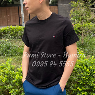 Áo thun cổ tròn Tommy hilfiger Men's flag Crew Neck tee - Màu đen