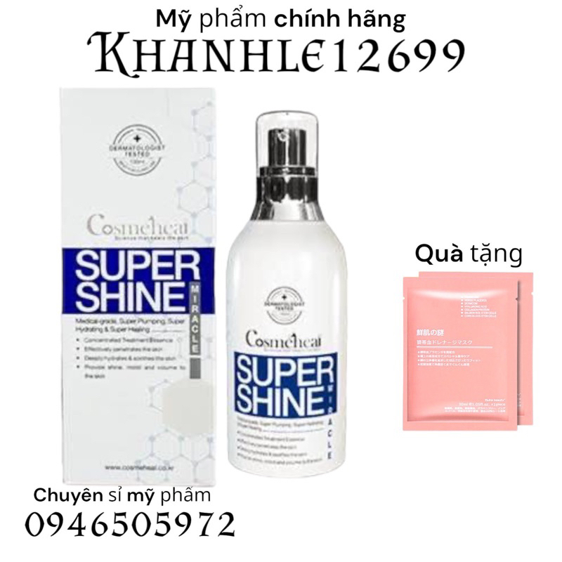Kem dưỡng siêu cấp ẩm căng bóng Cosmeheal Super Shine