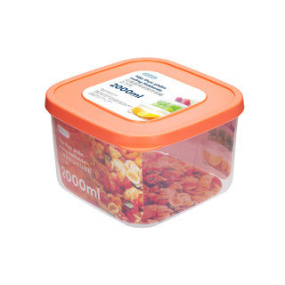 [Gift - Hàng tặng không bán] Hộp đựng thực phẩm 2000ml nhiều màu (giao ngẫu nhiên)_[Hakubaku]