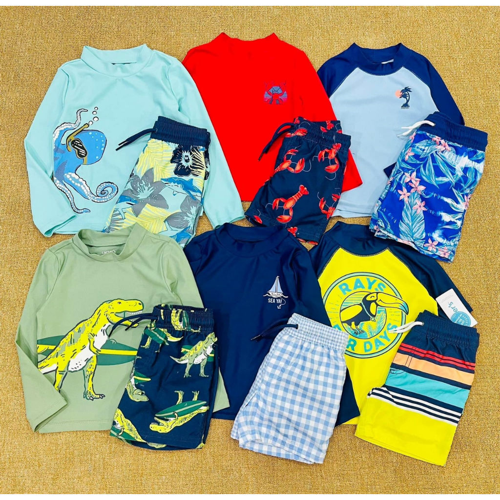 SWIMWEAR BABY/ ĐỒ BƠI C.A.R.T.E.R CHỐNG TIA UV CHO BÉ TRAI - CỐM KIDS NT