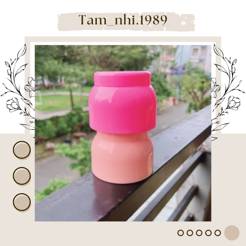 Hũ đựng kem 50g/150g/200g/250g ⚡ LOẠI XỊN ⚡ Hũ nhựa đựng kem màu hồng và trắng nhiều dung tích