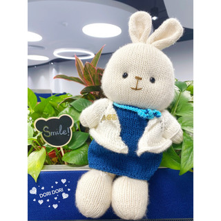 Thỏ bông đan len Hali handmade - Dori Dori
