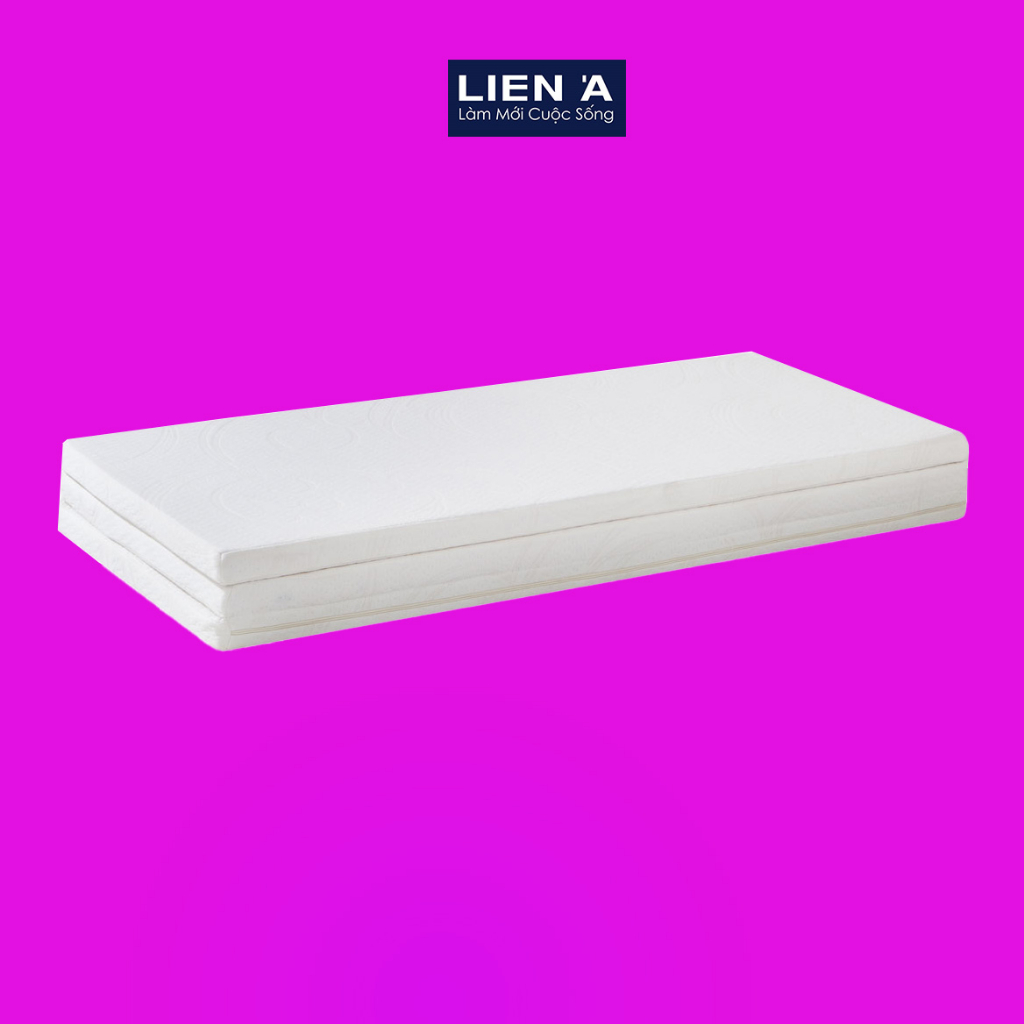 Đệm Cao Su Gấp 3 Liên Á Foldaway Cao 5cm - Giường Đôi - Đệm Cao Su Thiên Nhiên 100%