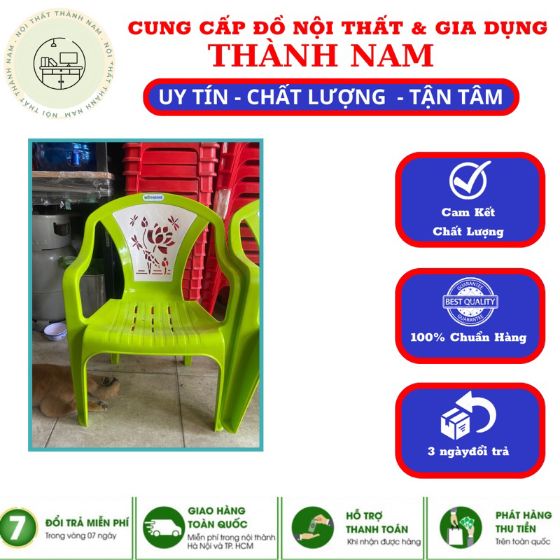 Ghế nhựa bành 2 mảnh lưng trắng bông sen,chuyên cho quán ăn,quán nhậu,quán nước ,ghế đẹp,chắc chắn bền ,mới giá sỉ