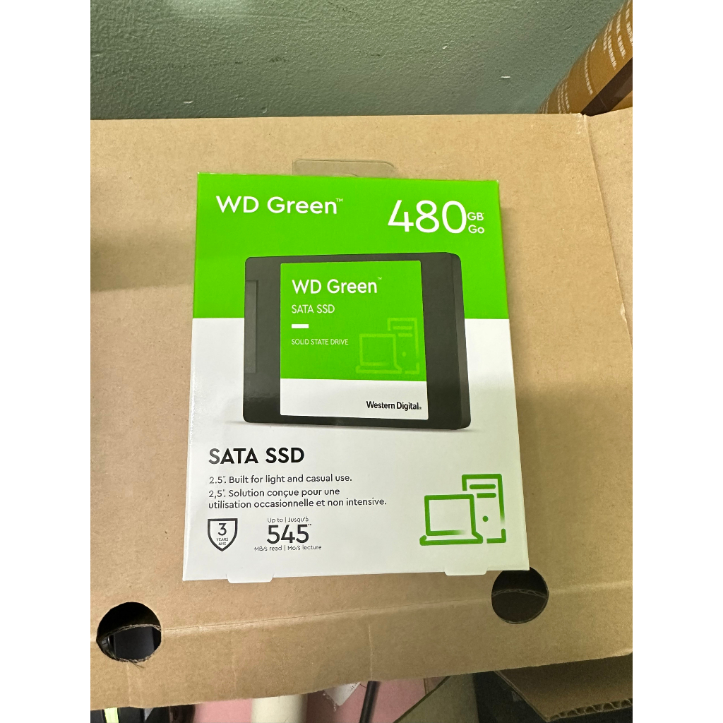 Ổ Cứng SSD WD Green 240GB / 480GB 2.5 inch SATA iii Model G3G0A mới Bảo hành 3 năm - Hàng Chính Hãng WD