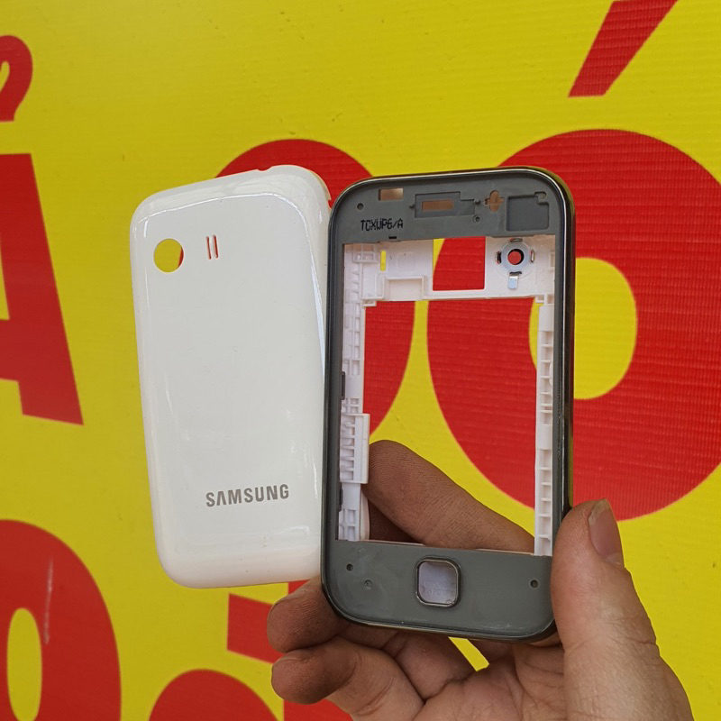 Vỏ sau và sườn máy Samsung Galaxy Y S5360 màu trắng