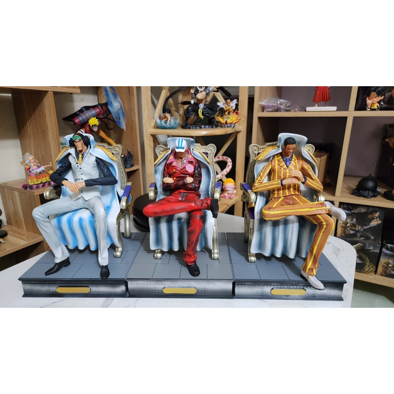 Đô đốc Kizaru ngồi ghế trong trận chiến Marine Ford - Cao 29 cm