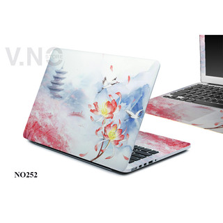 Skin dán laptop mẫu nhẹ nhàng VNO SKIN cao cấp cho các dòng laptop