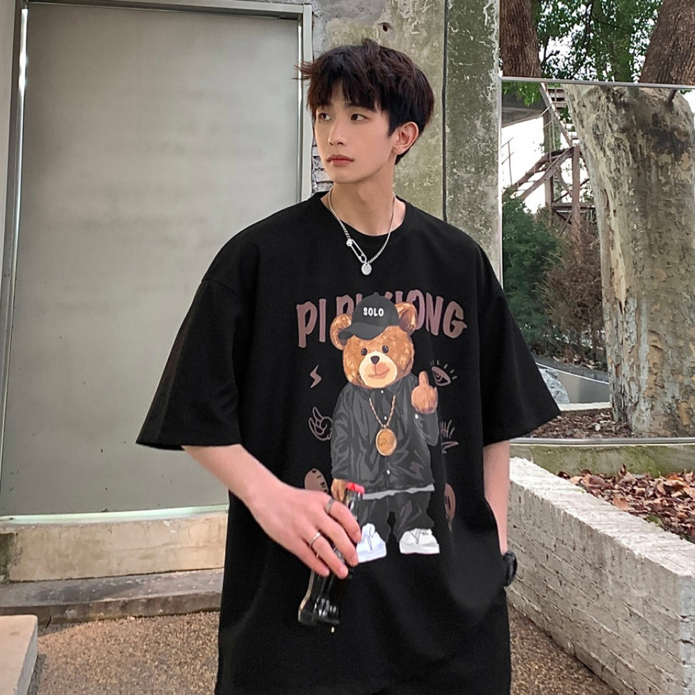 Áo Thun Tshirt Nữ Nam Unisex Chất Vải Thun Cotton Loang 3D Usz WAT460CT