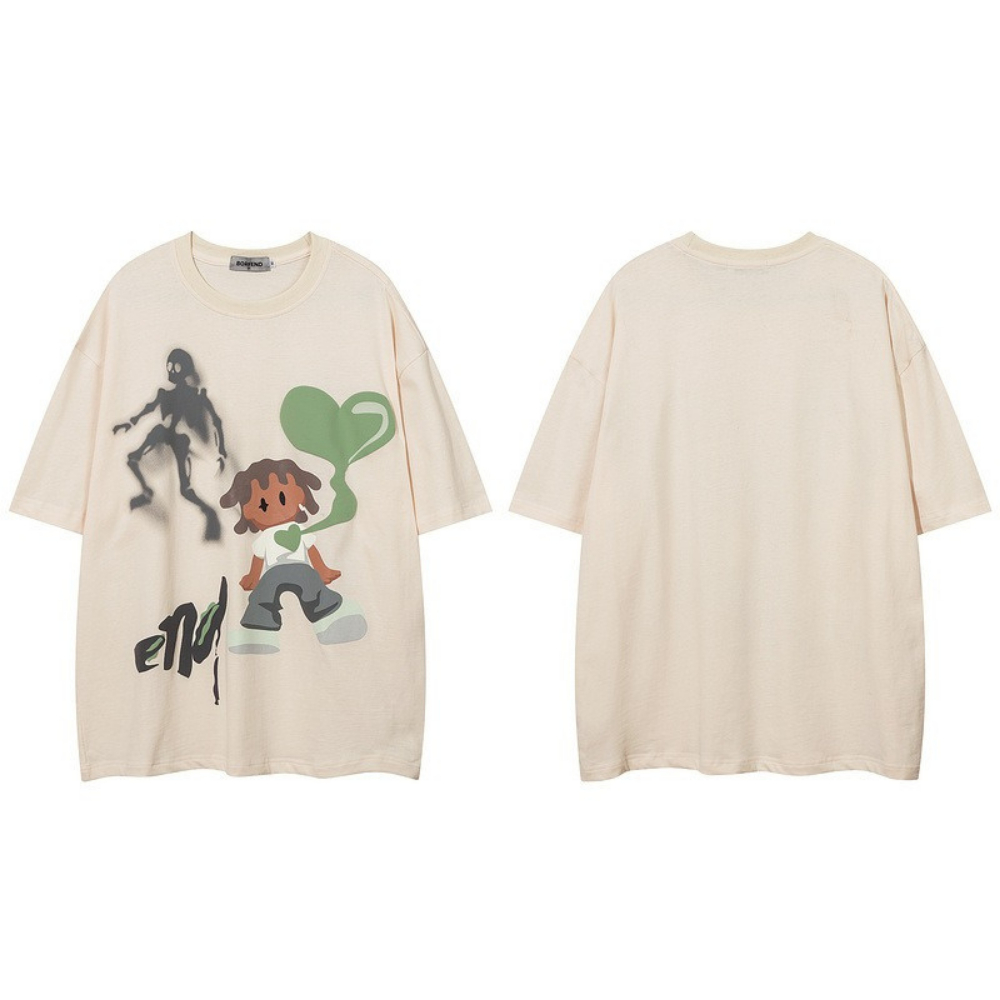 Áo Thun Tshirt Nữ Nam Unisex Chất Vải Thun Cotton Loang 3D Usz WAT460CT