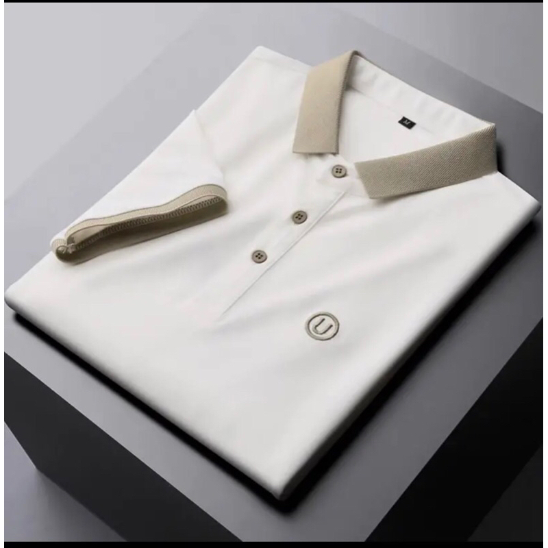 Áo PoLo cổ bẻ thêu chữ U Quảng Châu Cao Cấp