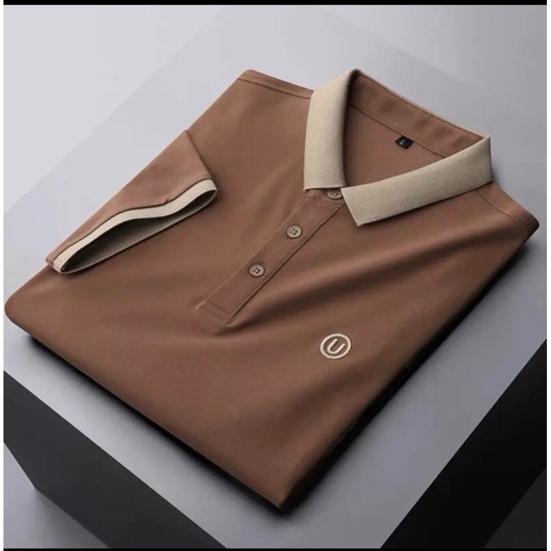 Áo PoLo cổ bẻ thêu chữ U Quảng Châu Cao Cấp