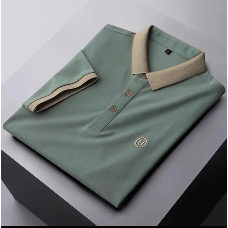 Áo PoLo cổ bẻ thêu chữ U Quảng Châu Cao Cấp