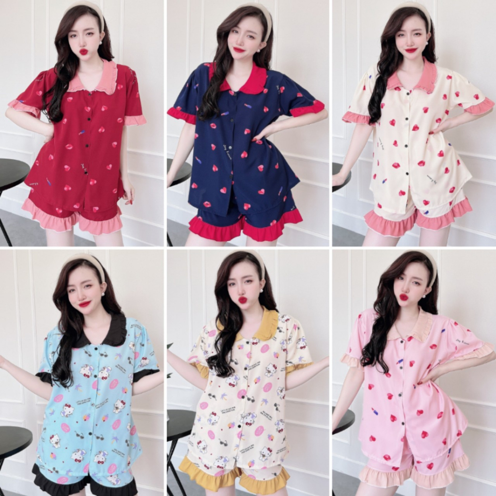Bigsize 50-100kg Đồ Bộ Đùi Lụa Nhật, Mango, Gấm Cao Cấp
