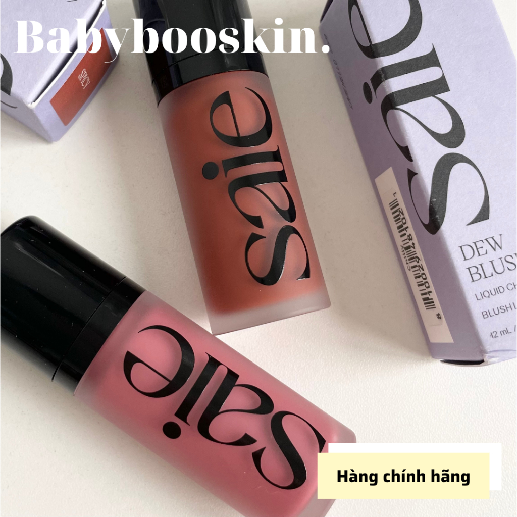 Má hồng kem Saie Dew Blush Cheek Liquid Blush