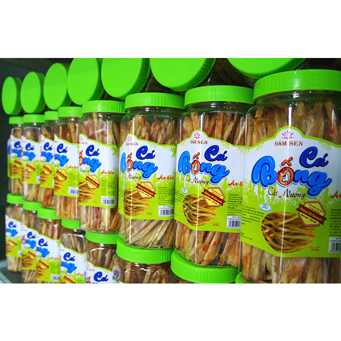 Cá bống cắt nướng Đầm Sen - 150g