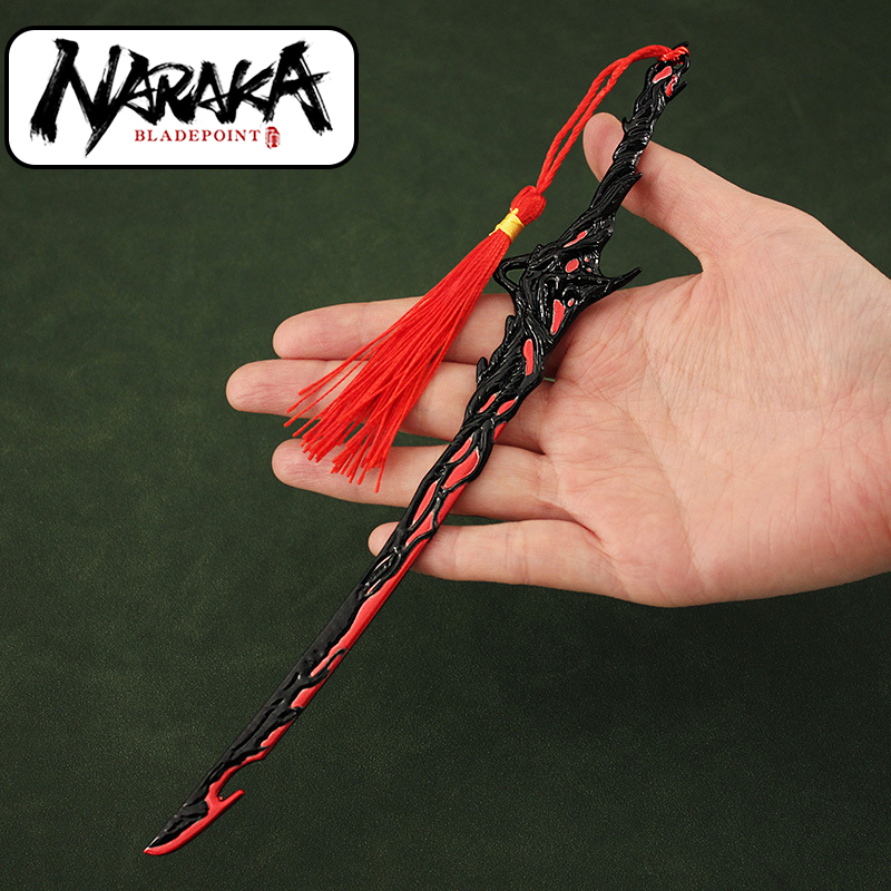 Mô hình Naraka Bladepoint Flaming Ash Burning Tàn kiếp Thiêu Rụi đao