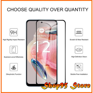 Cường lực Full màn cho Xiaomi Redmi Note 12 Note 12 Pro Note 10 10S Note 10 Pro Redmi 10 redmi A3 NOTE 13R PRO NOTE 12R