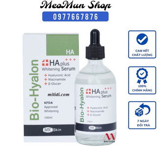HA Plus Serum Ha Cấp Ẩm - Căng Bóng - Dưỡng Trắng - Chống Lão Hoá - Phục Hồi Da