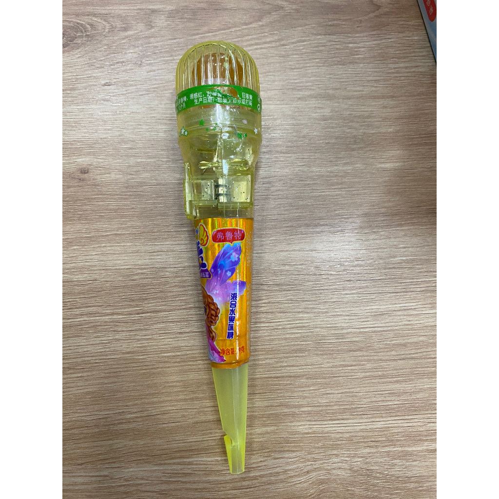 Kẹo hình micro phát sáng, thổi kèn