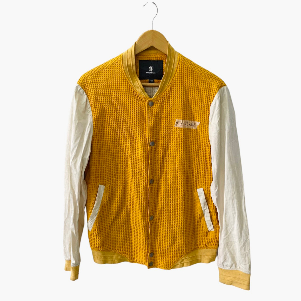 Áo Khoác Bomber Bóng Chày 2hand Mùa Hè Unisex, Áo Jacket Phối Nỉ Secondhand Nam Nữ