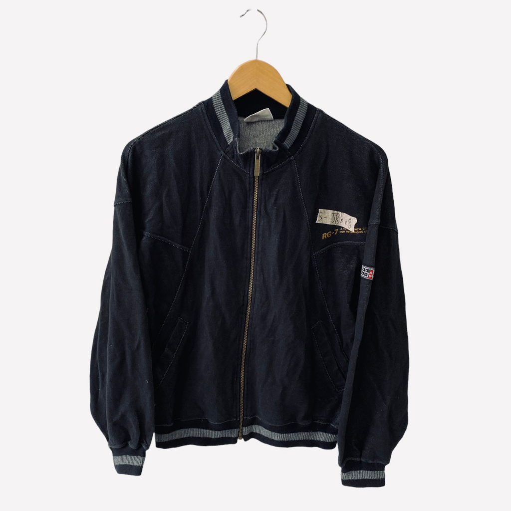 Áo Khoác Bomber Bóng Chày 2hand Mùa Hè Unisex, Áo Jacket Phối Nỉ Secondhand Nam Nữ