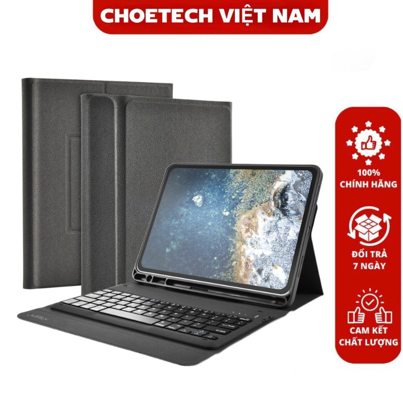 Bao da bàn phím I- Pad Pro 11inch Choetech BH-011(Hàng chính hãng)