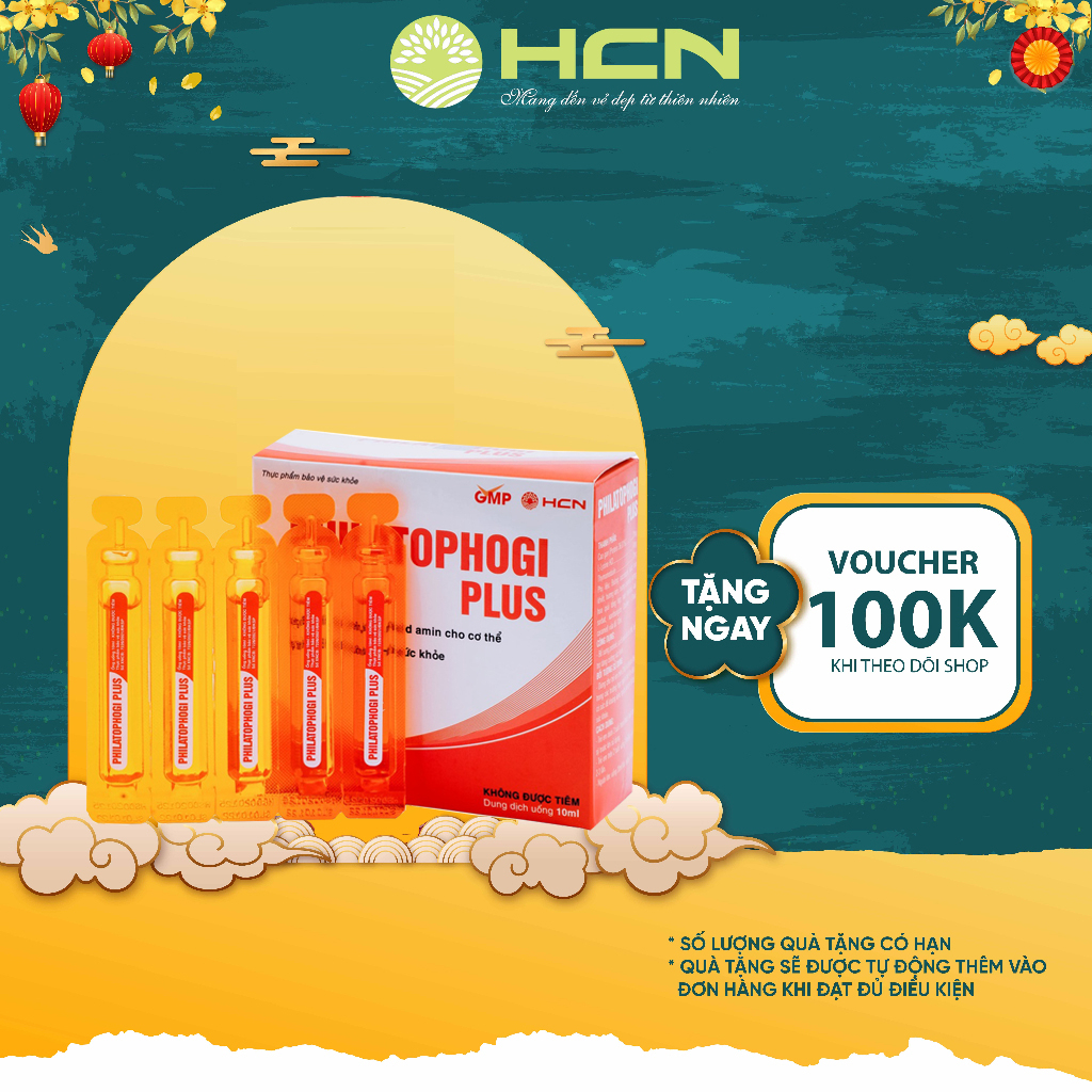 Ống Nhựa Philatop Hogi Plus Bổ Sung Dưỡng Chất, Kích Thích Trẻ Ngon Miệng Hộp 20 Ống