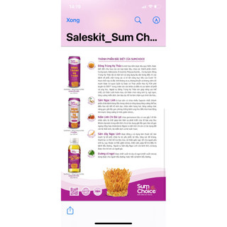 1 thùng nước đông trùng hạ thảo - SumChoice