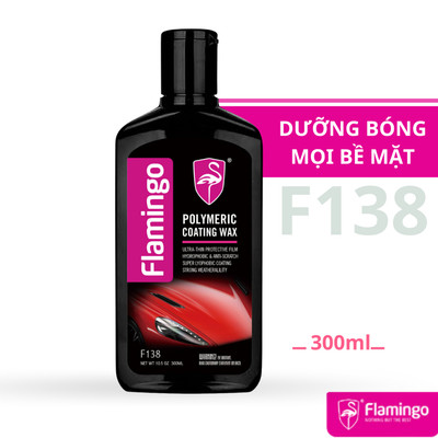 Dung Dịch Dưỡng Bóng Mọi Bề Mặt Flamingo F138 – 300ml - Hãng Phân Phối Chính Thức