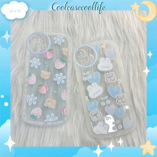CASE BUNNY CHERRY & PEACH BEAR