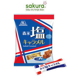Kẹo Morinaga Caramen Muối, Kẹo Ăn Dặm Cho Trẻ Gói 83g (Date T10/2024)