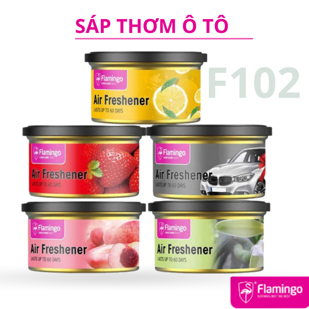 Sáp Thơm Ô Tô Flamingo F102 50g - Hãng Phân Phối Chính Thức