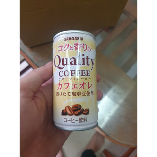 1 thùng tương đương 30 lon Cà phê sữa Sangaria Quality Coffee lon 185g Nhật Bản