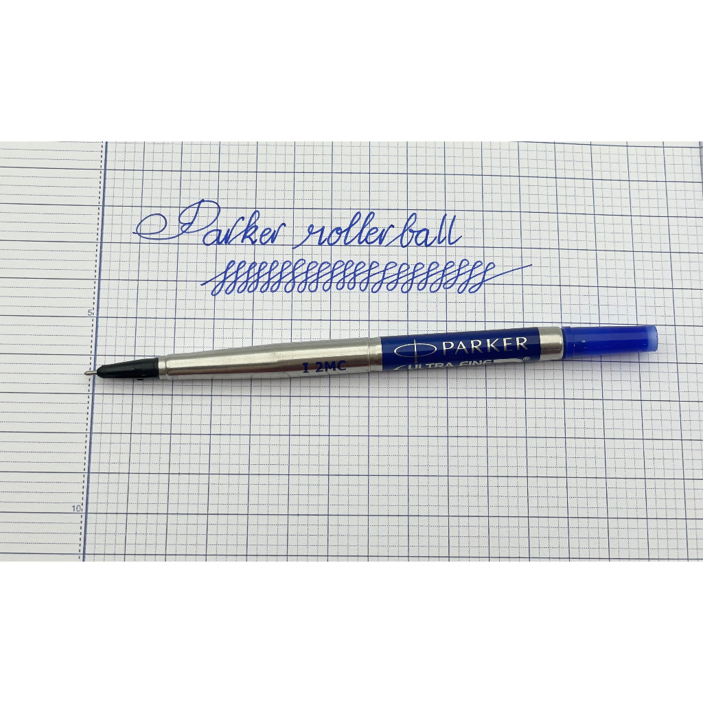 Ruột bút Roller ball Parker Quink ultra fine màu xanh phổ thông