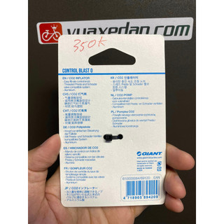 ĐẦU VAN BƠM XE ĐẠP – GIANT T CO2 CONTROL BLAST 0