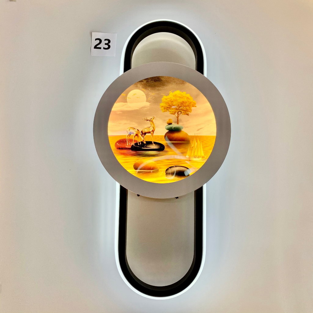 Đèn tranh LED TR1801 nghệ thuật độc đáo - 3 chế độ ánh sáng.