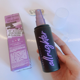  Xịt khoá nền Urban Decay All Nighter Long Lasting Makeup Setting Spray Chai Tím 118ml  Chính Hãng  