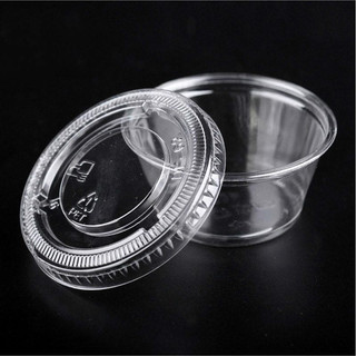 [100 CÁI/LỐC] HỦ 2 OZ/60ML/NẮP RỜI. ĐỰNG SỐT.NƯỚC CHẤM.....
