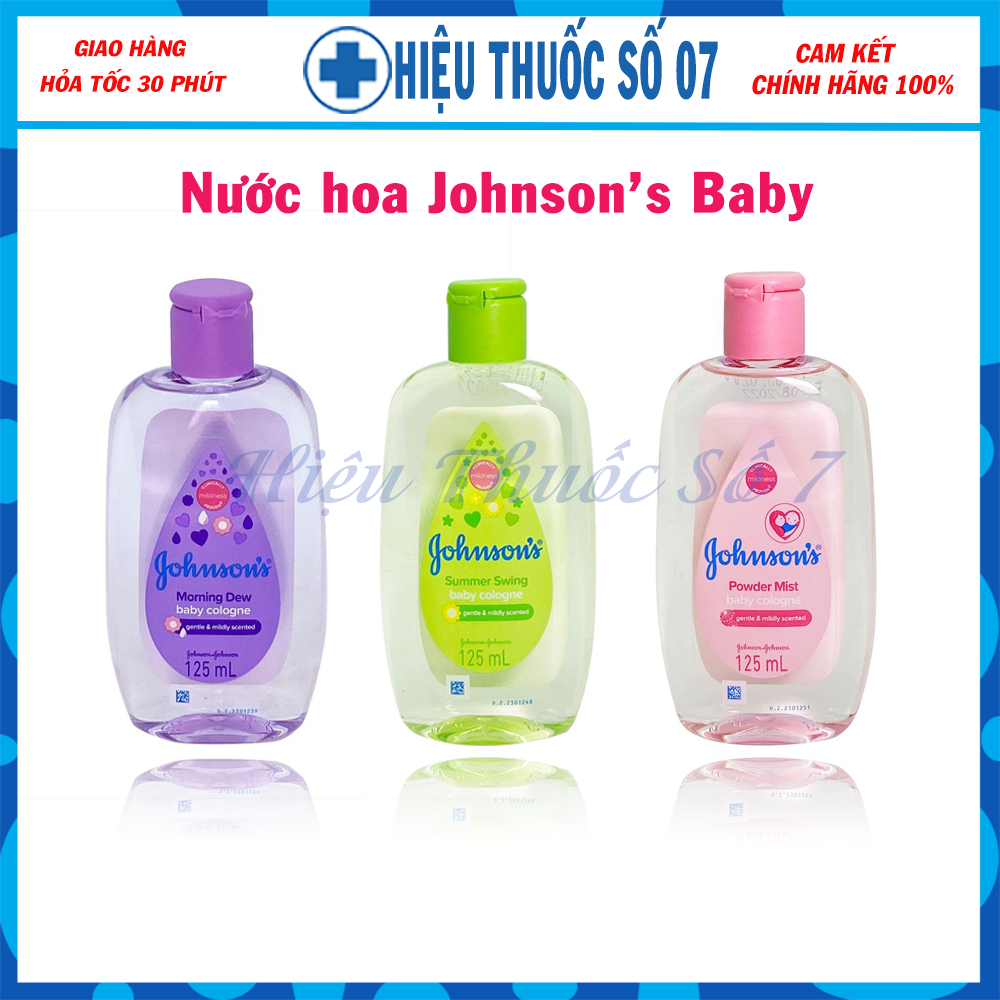 Nước hoa Johnson's Baby nhiều mùi hương 50ml/125ml