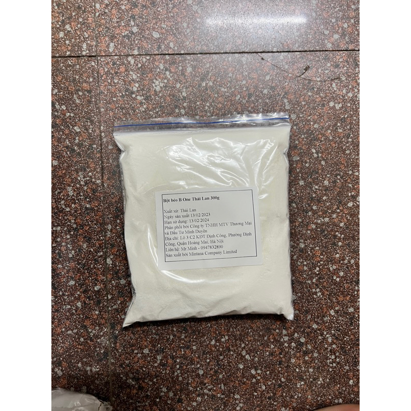 Bột béo Thái Lan hàng chuẩn sịn các quán trà sữa hay dùng - Bột béo B-ONE 1kg Thái Lan TP Minh Duyên