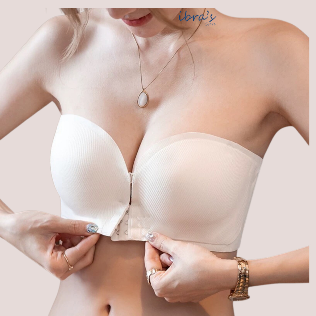 Áo Ngực Quây Cài Trước iBra Tạo khe Sexy, Áo Nâng Ngực Chống tuột Chống chảy xệ Không Gọng A50