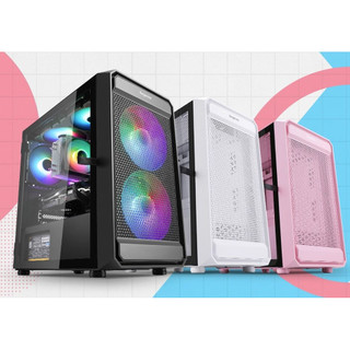 Vỏ Case SEGOTEP ARTIST 2F BLACK (SẴN 2 FAN LED)