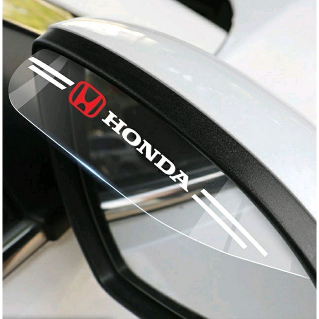 Bộ 2 miếng vè dán gương che mưa, nắng vân carbon PVC bảo vệ gương chiếu hậu by DV AUTO