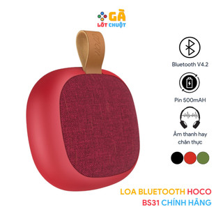 Loa Bluetooth Mini Hoco BS31 - Thiết Kế Đẹp, Âm Thanh Sống Động, Tiện Lợi Mang Theo - GALOTCHUOT