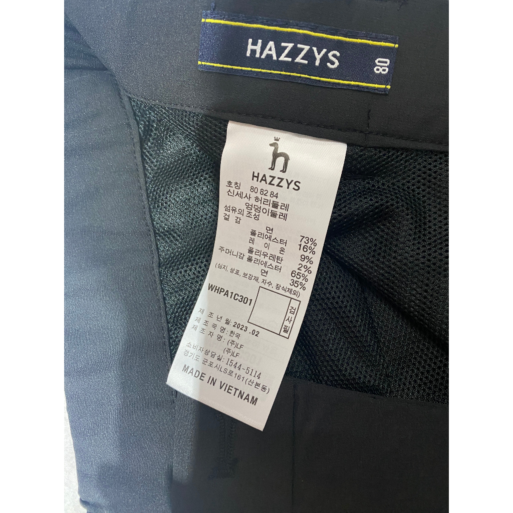 Quần short nam Hazzys xuất Hàn