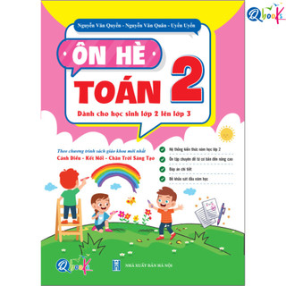 Sách - Ôn Hè Toán 2 - Dành cho học sinh lớp 2 lên 3 (1 cuốn)